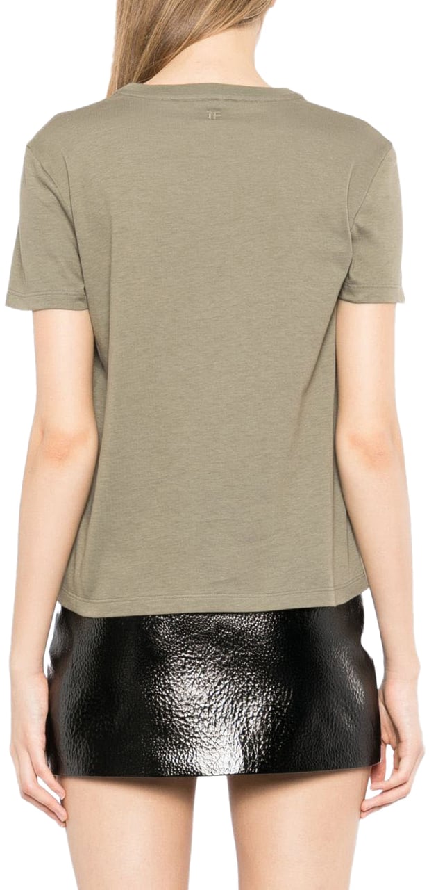 Tom Ford T-Shirts And Polos Green Donkergroen