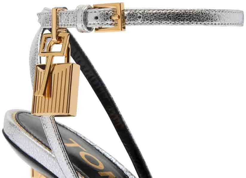 Tom Ford Sandals Silver Zilver