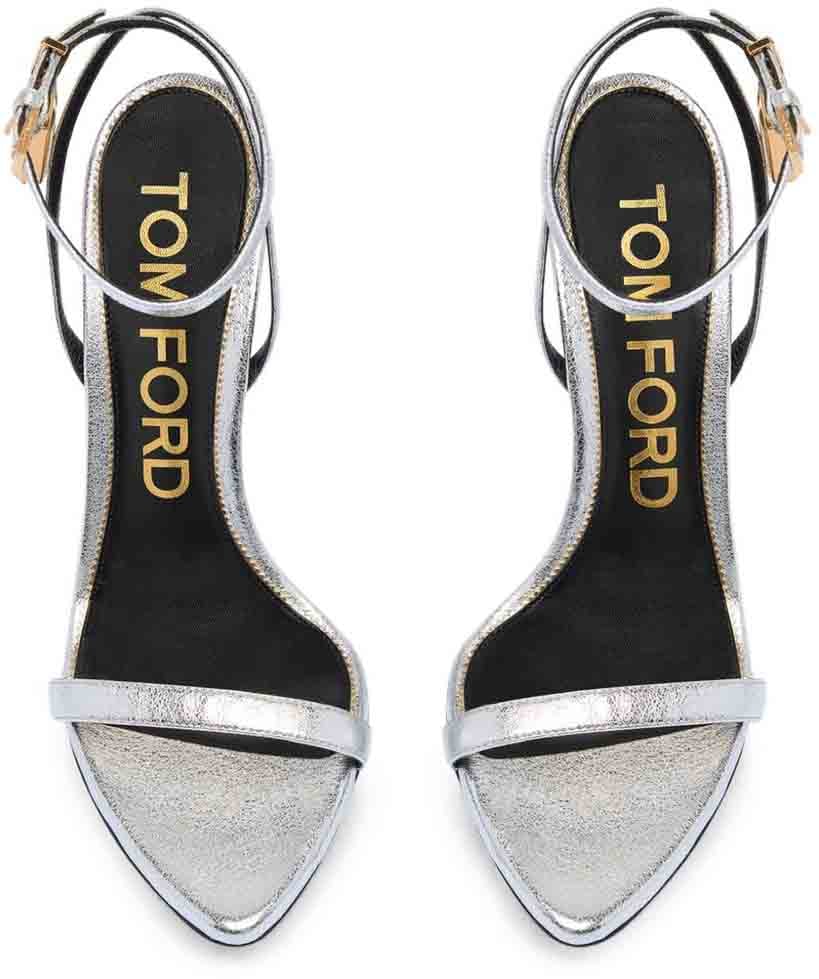 Tom Ford Sandals Silver Zilver