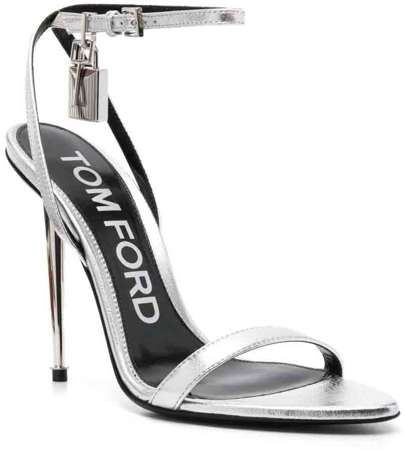 Tom Ford Sandals Silver Zilver