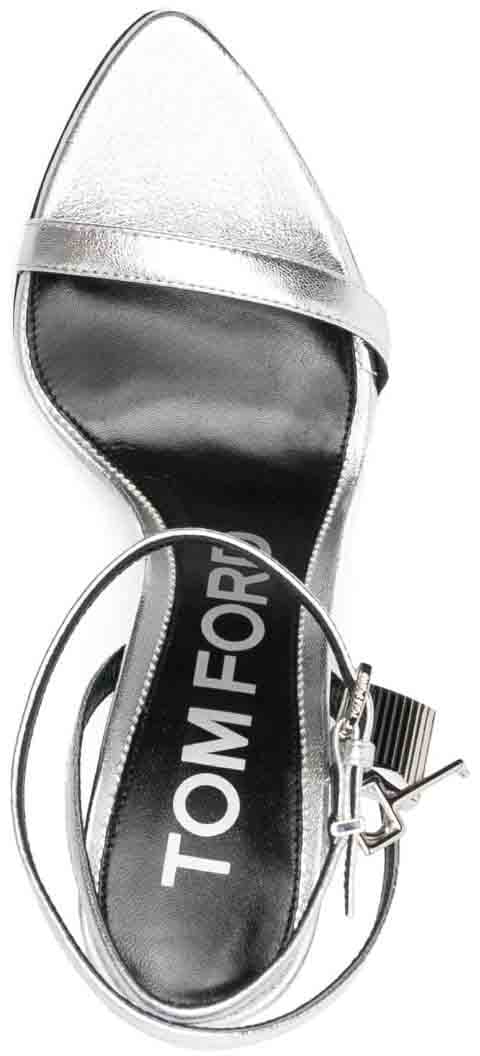 Tom Ford Sandals Silver Zilver