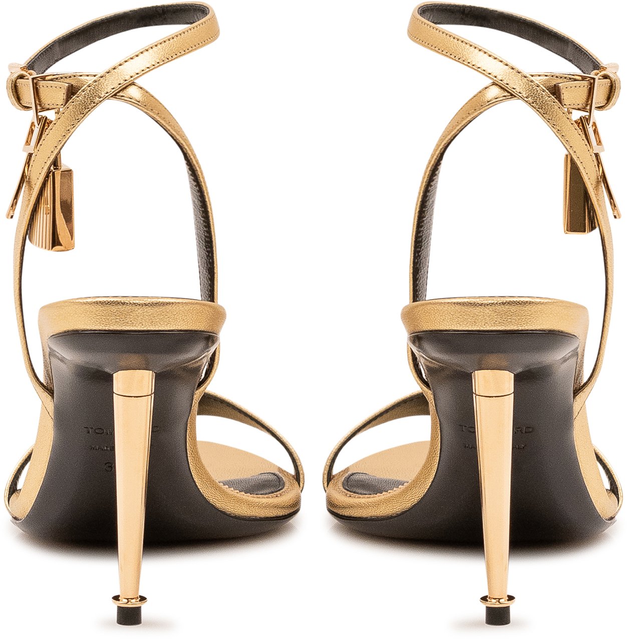 Tom Ford Pointy Sandalo con Cinturino Goud