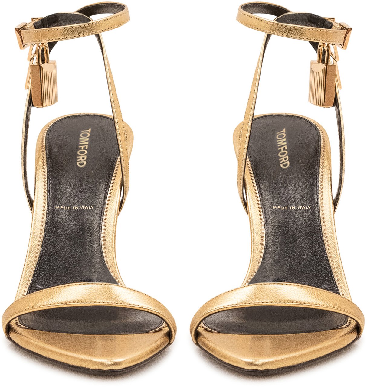 Tom Ford Pointy Sandalo con Cinturino Goud