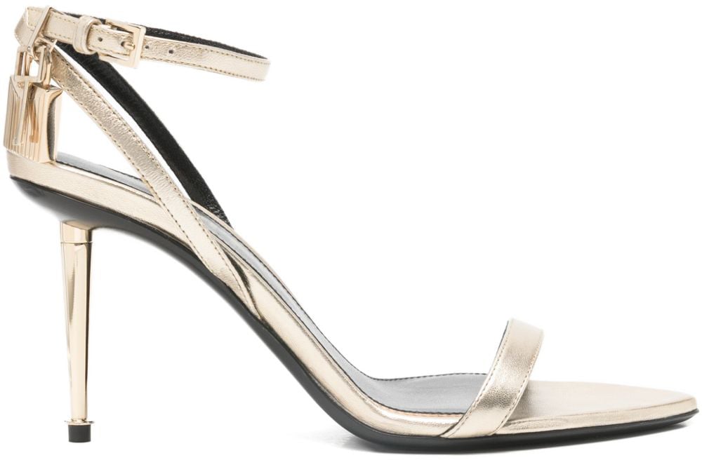 Tom Ford Sandals Pale Gold Goud