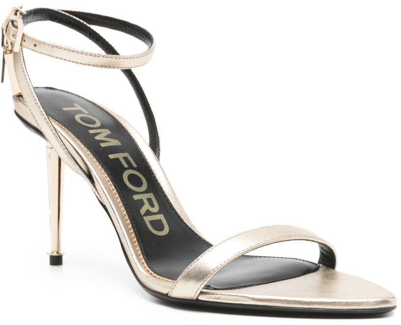 Tom Ford Sandals Pale Gold Goud