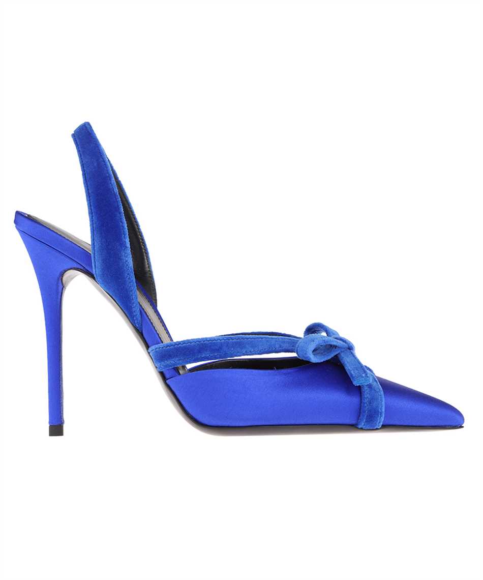 Tom Ford Fabric slingback pumps Blauw