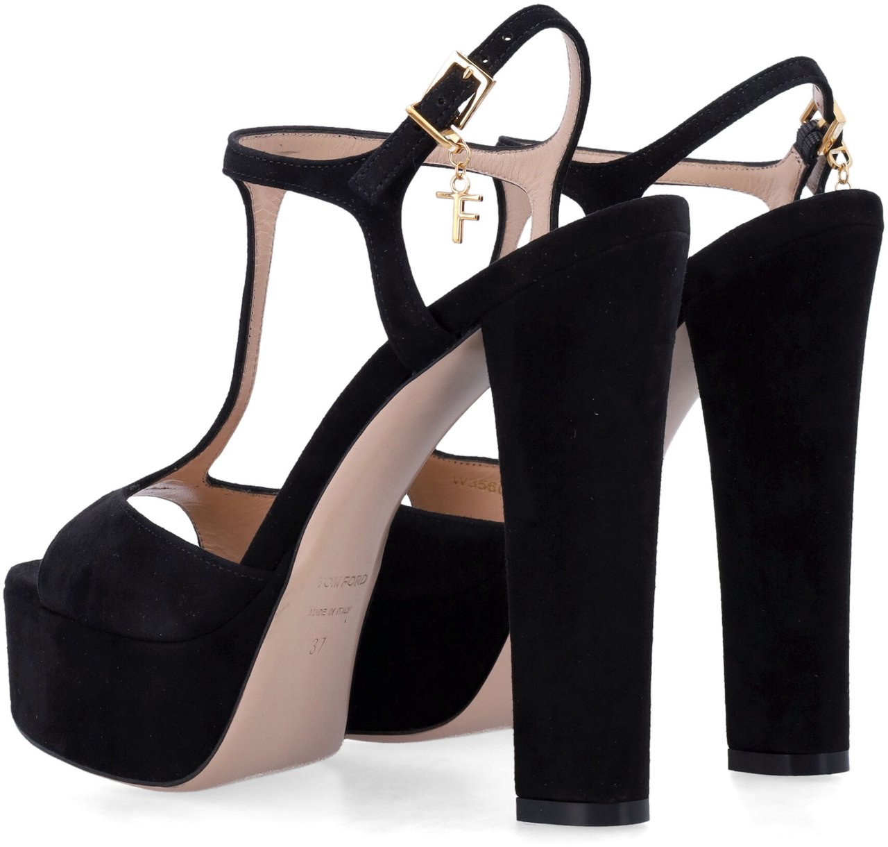 Tom Ford Angelina Platform Nero Zwart