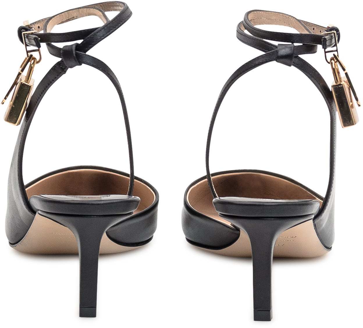 Tom Ford Slingback in Pelle Zwart