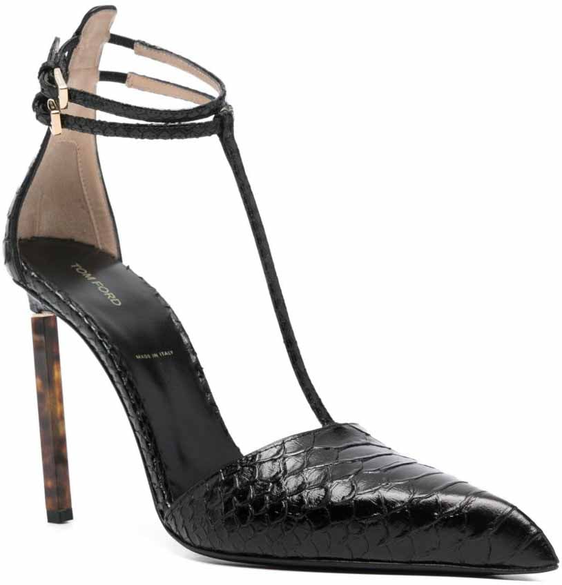 Tom Ford With Heel Black Zwart