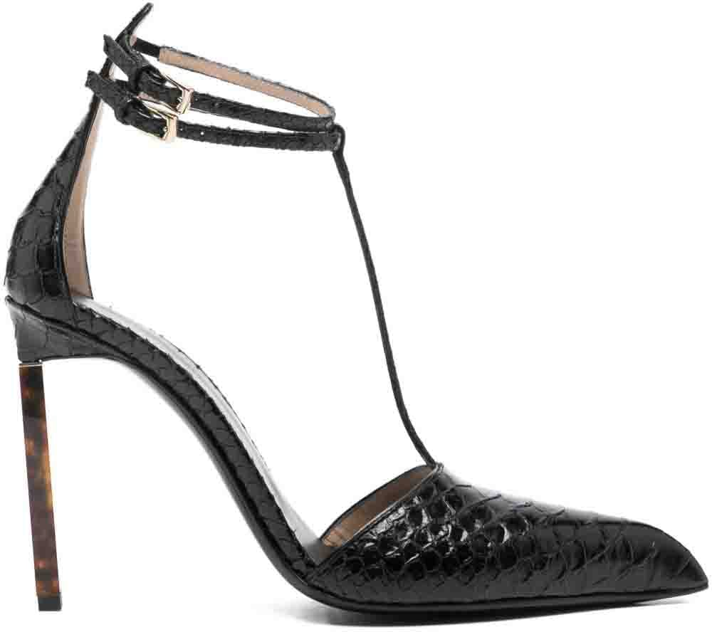 Tom Ford With Heel Black Zwart