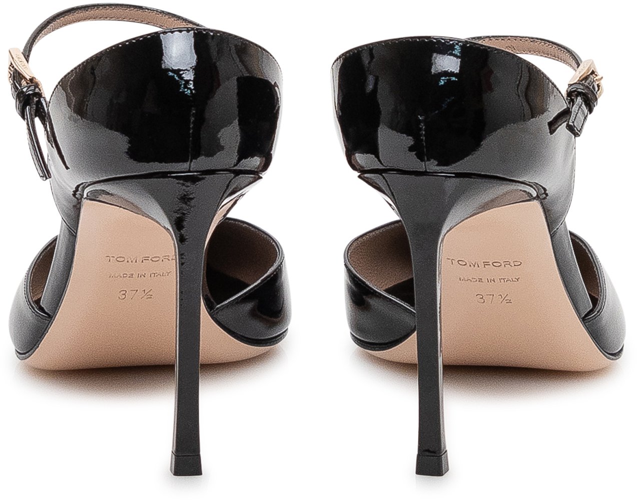 Tom Ford Décolleté Mary Jane con Cinturino Zwart