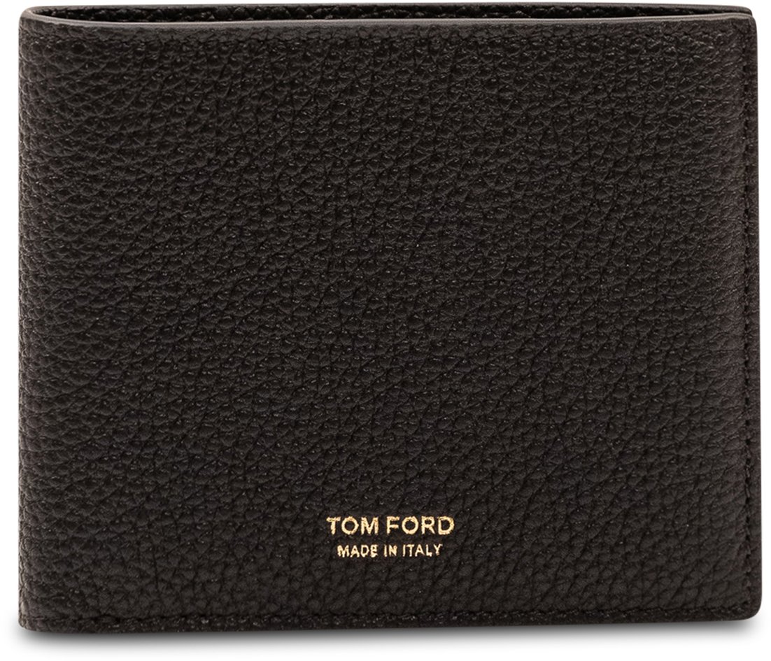 Tom Ford B Fold Wallet Nero Zwart