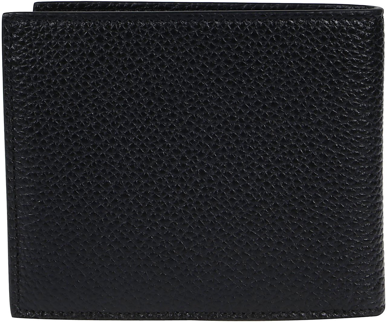 Tom Ford Logo Printed Bifold Wallet Black Zwart