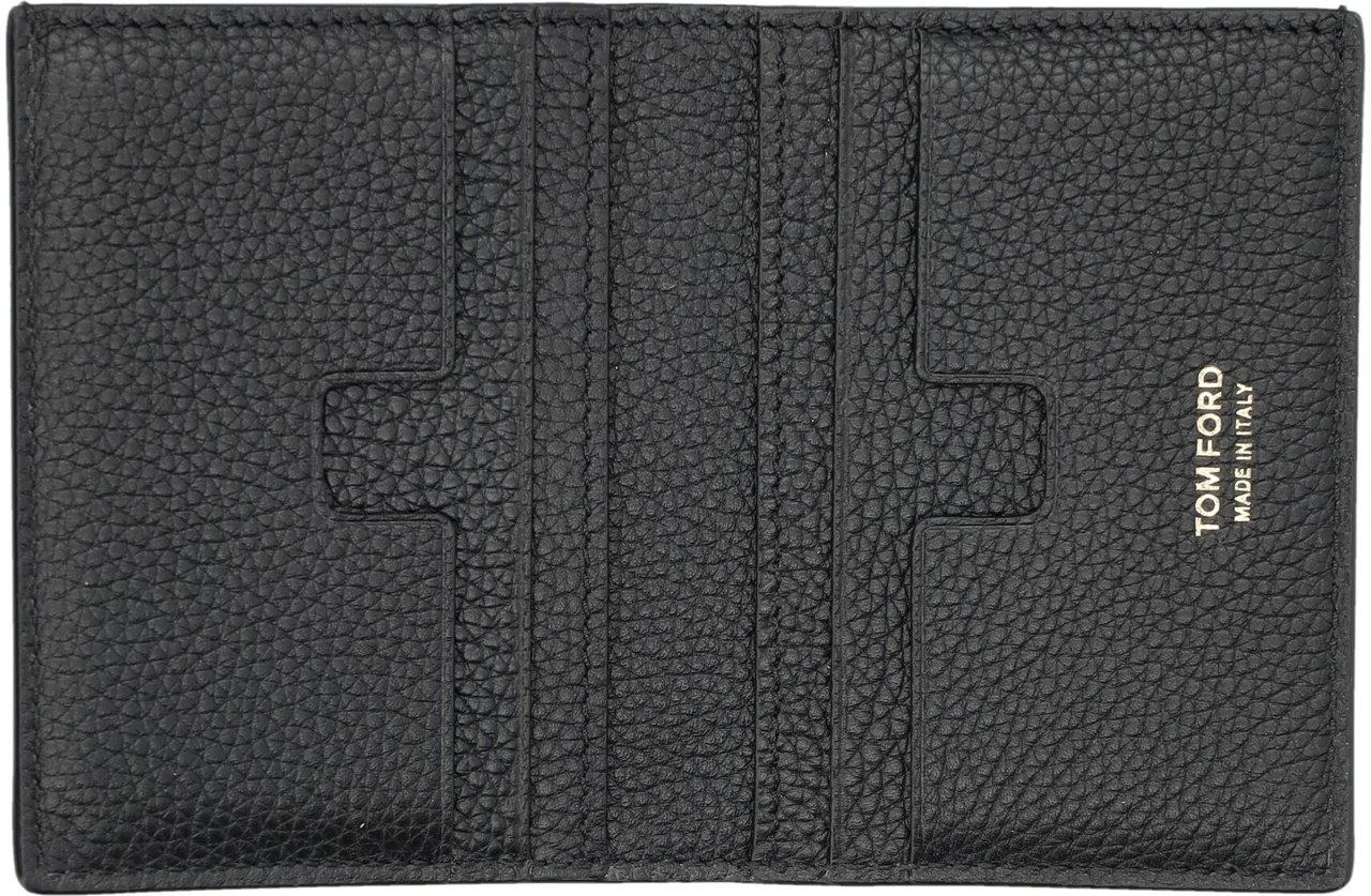 Tom Ford Folding Card T Line Nero Zwart