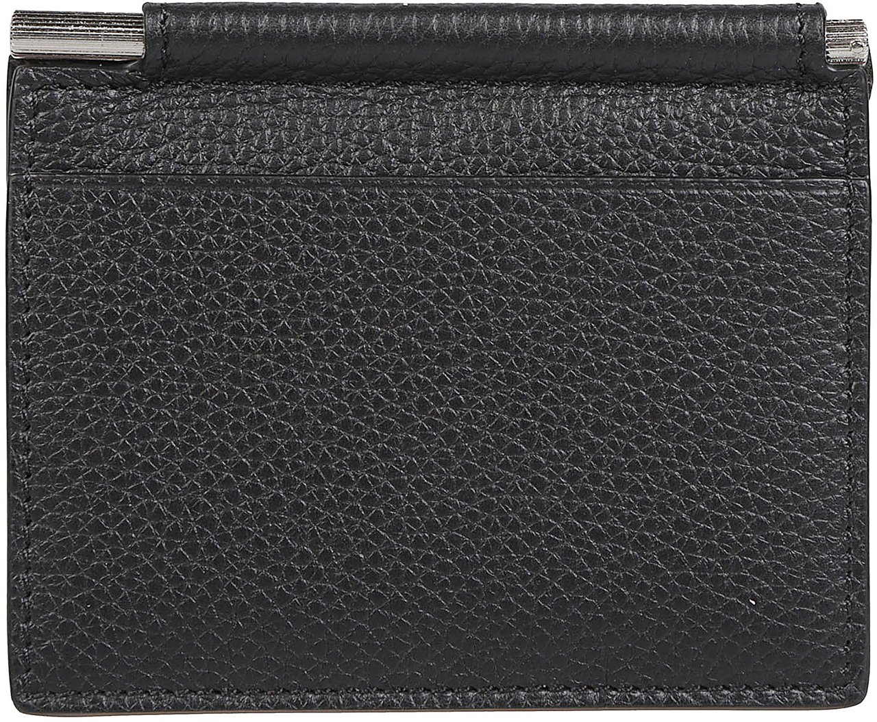 Tom Ford Folding Money Clip Credit Card Holder Black Zwart