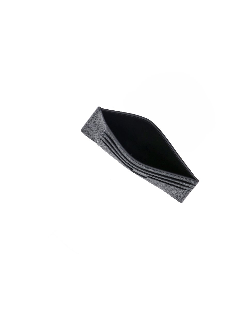 Tom Ford Black T Line Calf Leather Wallet Zwart