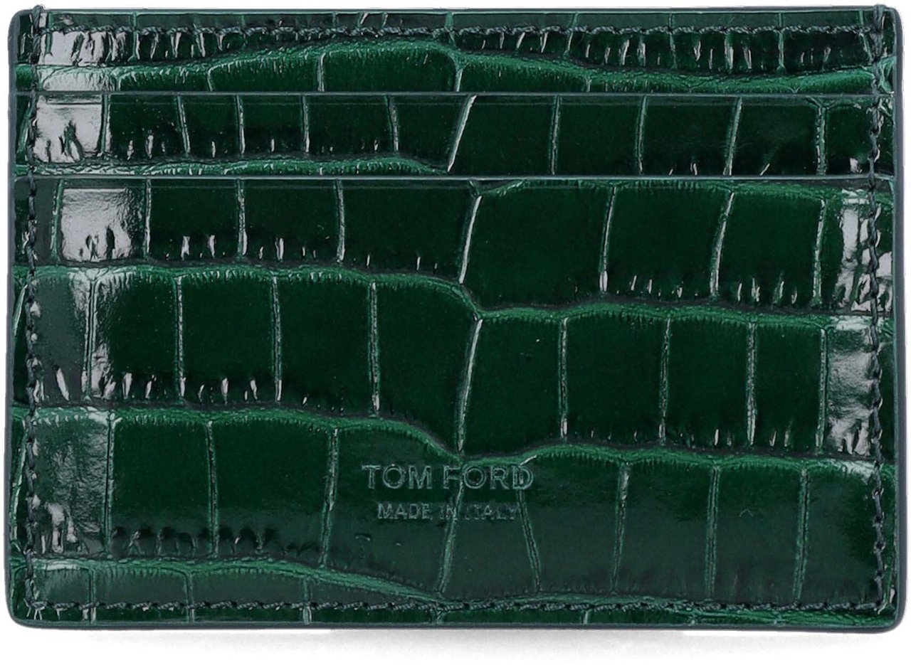 Tom Ford Card Holder Verde Groen