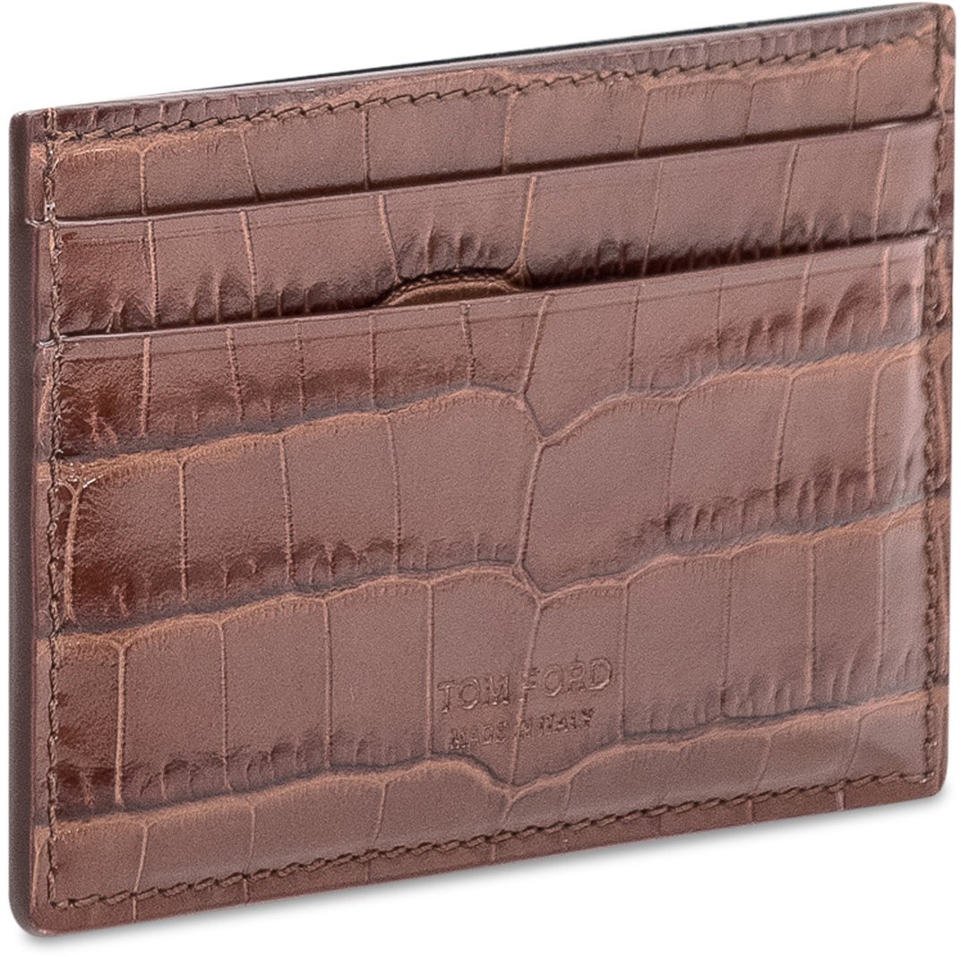 Tom Ford Portacarte Classico Bruin