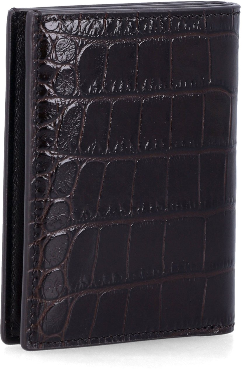 Tom Ford Folding Card Marrone Bruin