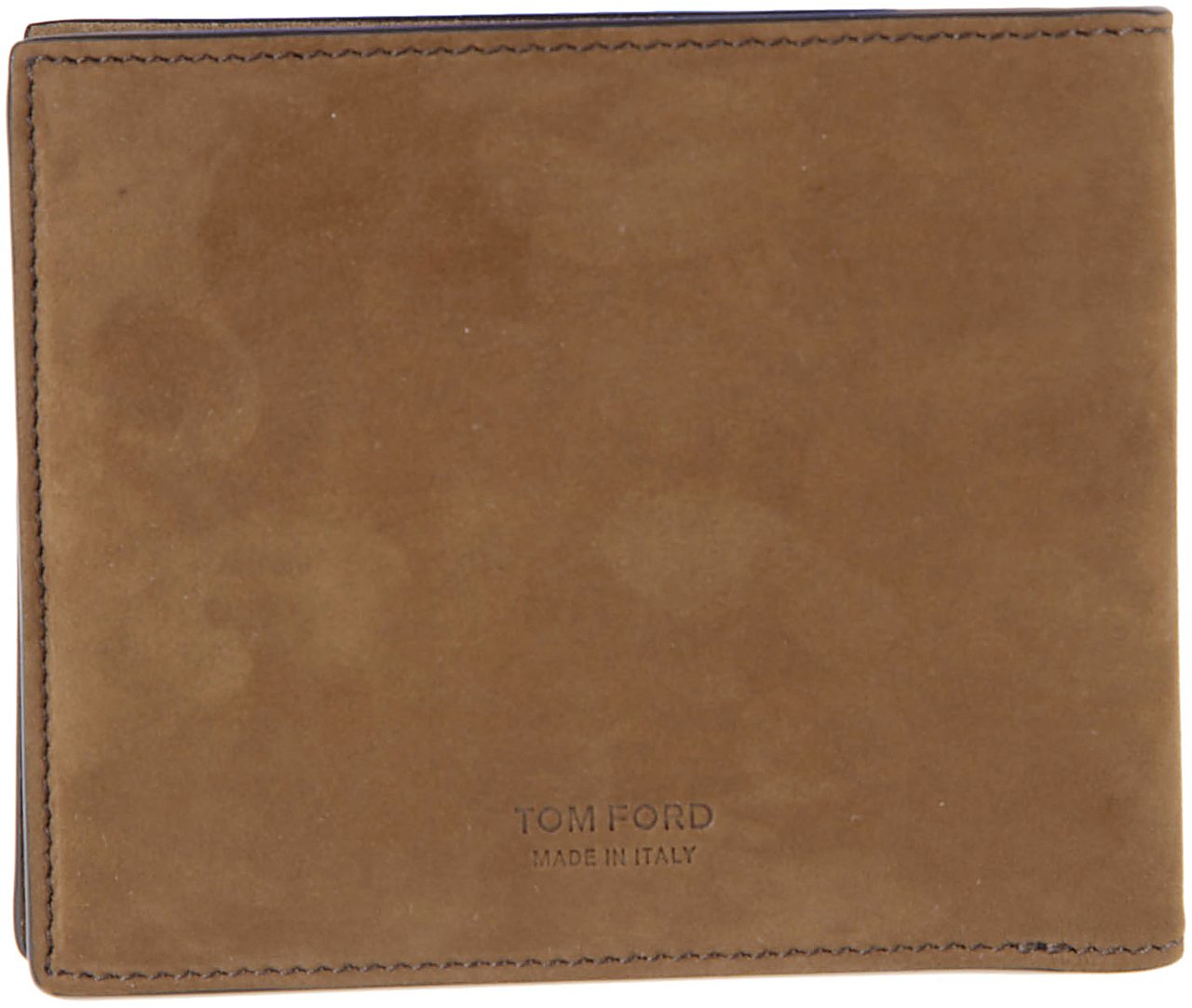 Tom Ford Elongated T Line Classic Bifold Wallet Green Groen