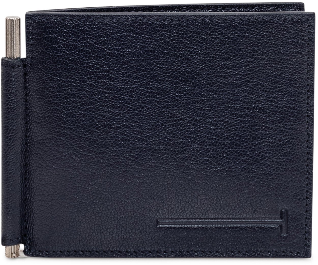 Tom Ford T Line Clip Wallet Navy