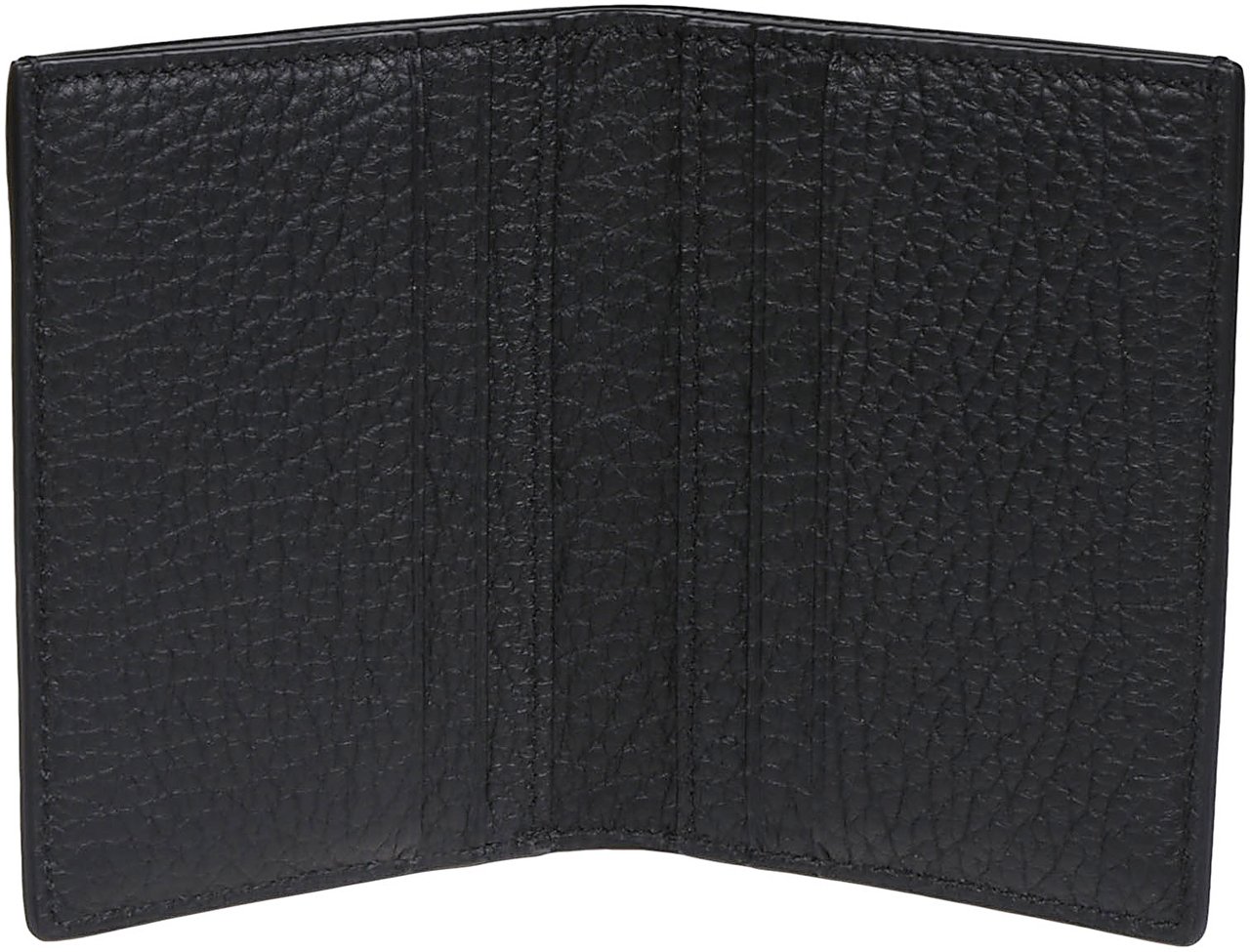 Tom Ford Printed Elongated T Line Wallet Black Zwart