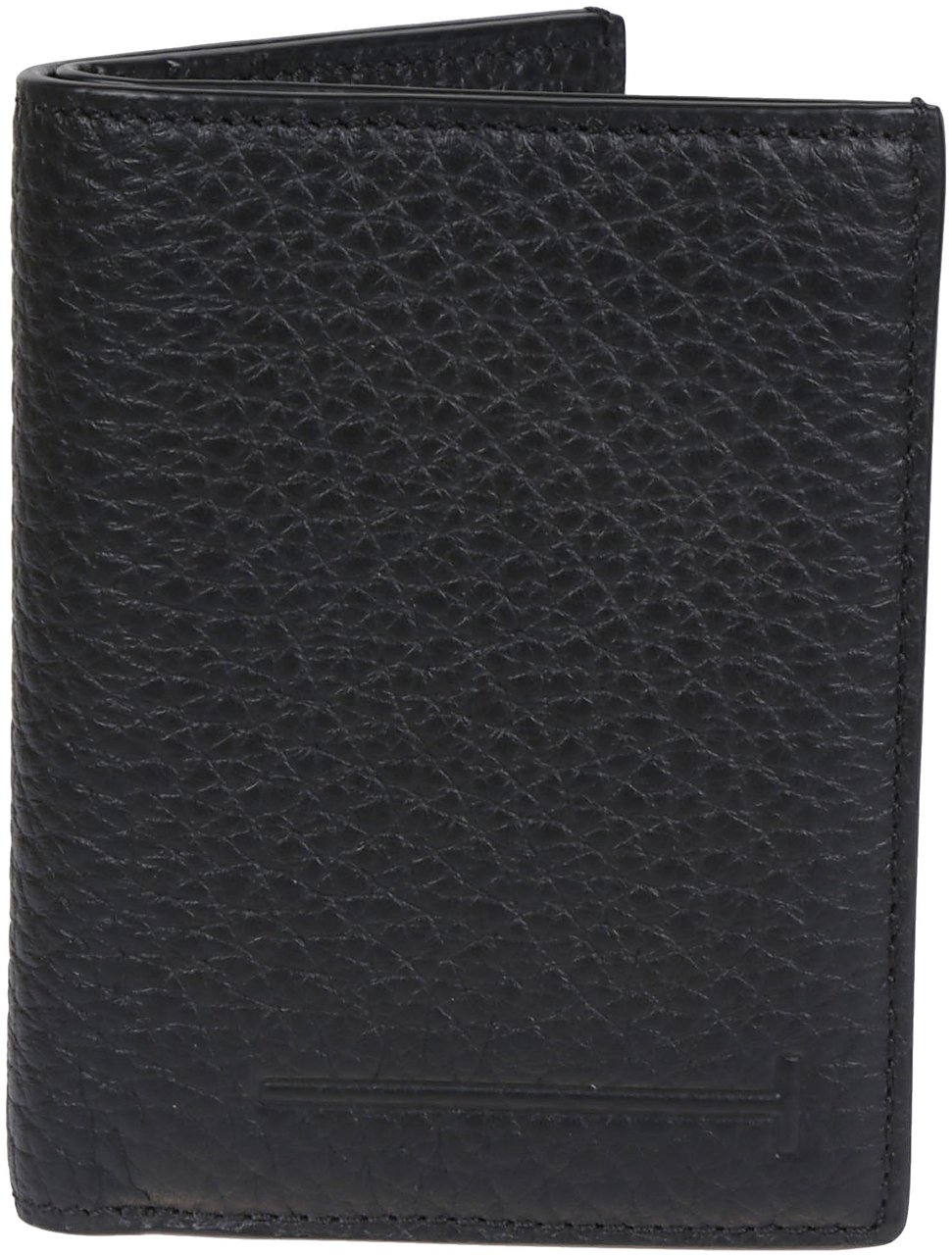 Tom Ford Printed Elongated T Line Wallet Black Zwart