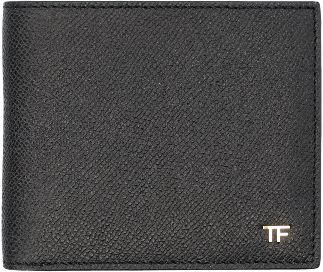 Tom Ford Classic Billfold Tf Metal Nero Zwart