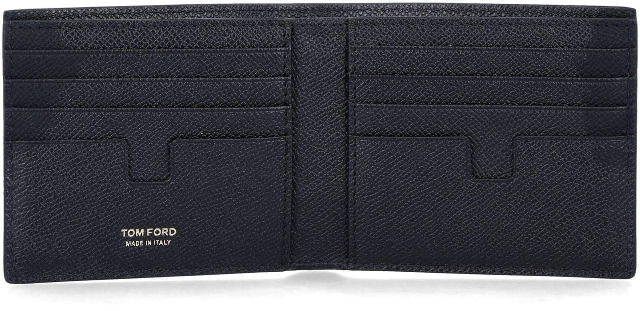 Tom Ford Bifold Wallet T Line Nero Zwart