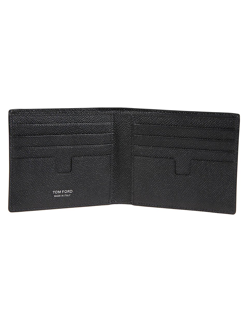 Tom Ford Classic Bifold Wallet Black Zwart