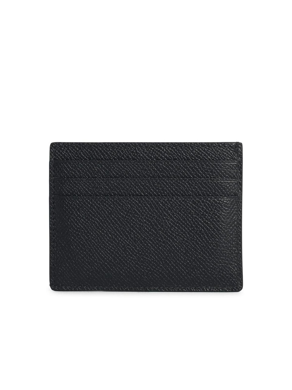 Tom Ford Black Leather Cardholder Zwart
