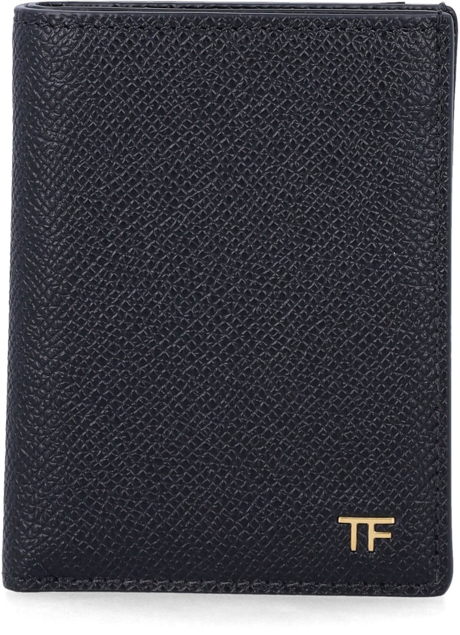 Tom Ford Folding Card T Line Nero Zwart