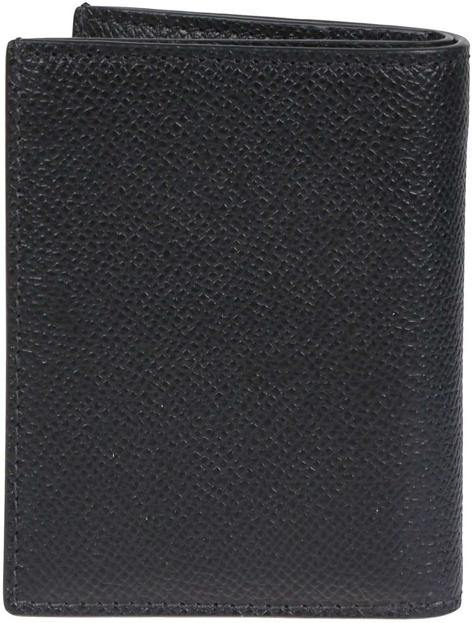 Tom Ford Logo Plaque Bifold Wallet Black Zwart