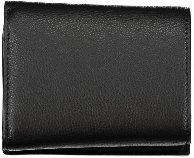 Tommy Hilfiger Tommy Hilfiger Black Polyurethane Women Wallet Zwart
