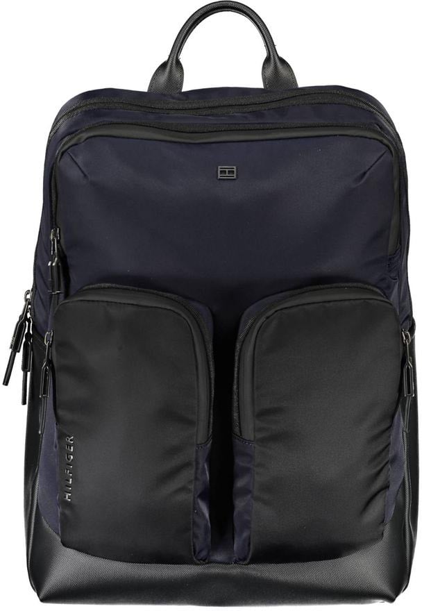 Tommy Hilfiger Tommy Hilfiger Blue Polyurethane Men's Backpack Blauw