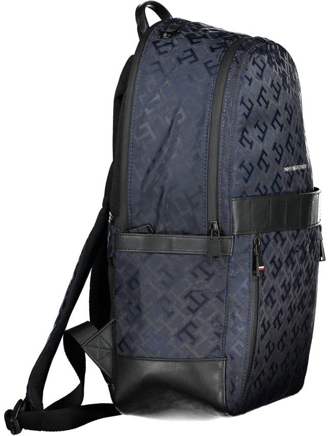 Tommy Hilfiger Tommy Hilfiger Blue Polyester Mens Backpack Blauw