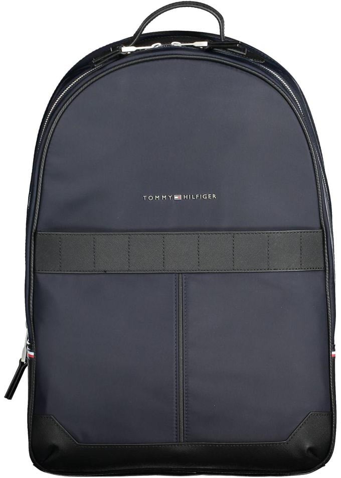 Tommy Hilfiger Tommy Hilfiger Blue Polyester Men Backpack Blauw