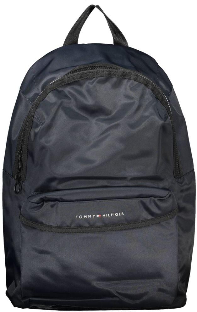 Tommy Hilfiger Tommy Hilfiger Blue Polyester Men Backpack Blauw