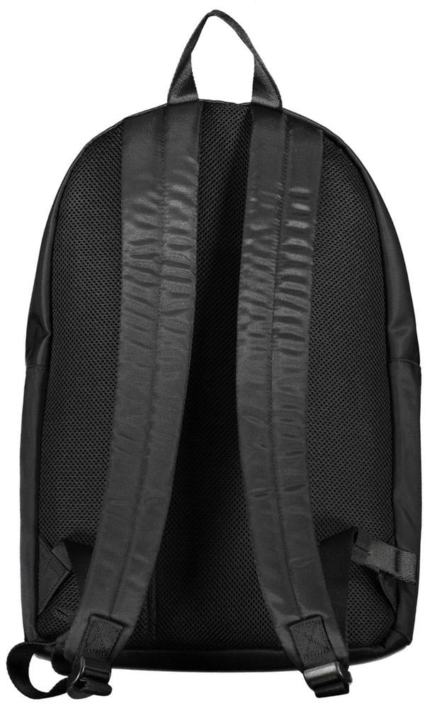 Tommy Hilfiger Tommy Hilfiger Black Polyester Men Backpack Zwart