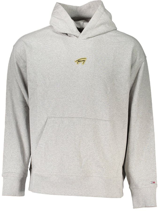 Tommy Hilfiger Tommy Hilfiger Gray Cotton Men Sweater Grijs