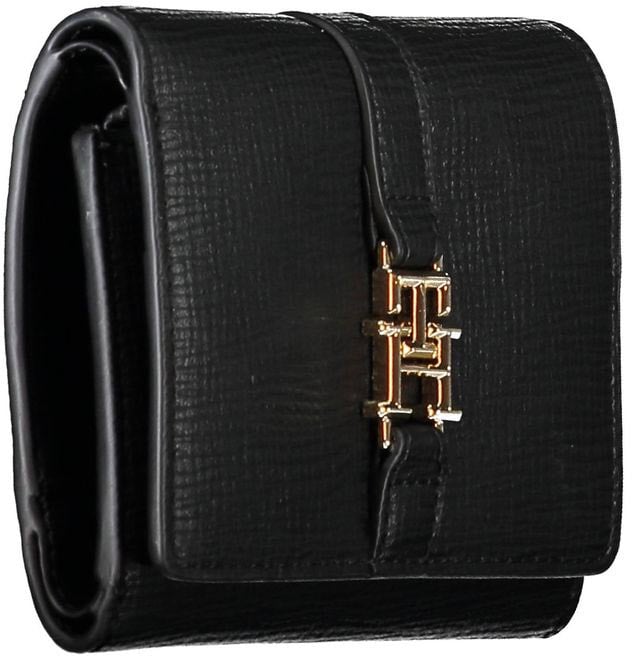 Tommy Hilfiger Tommy Hilfiger Nero Polyurethane Women Wallet Zwart