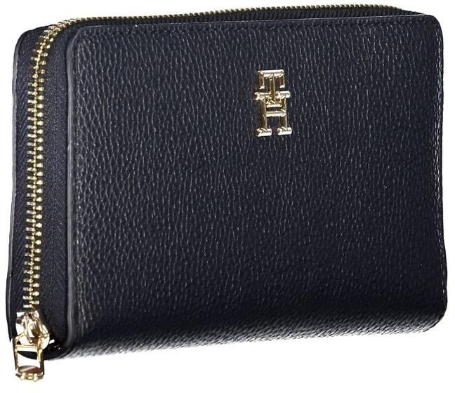 Tommy Hilfiger Tommy Hilfiger Blue Polyurethane Women Wallet Blauw