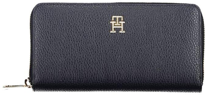 Tommy Hilfiger Tommy Hilfiger Blue Polyurethane Women Wallet Blauw