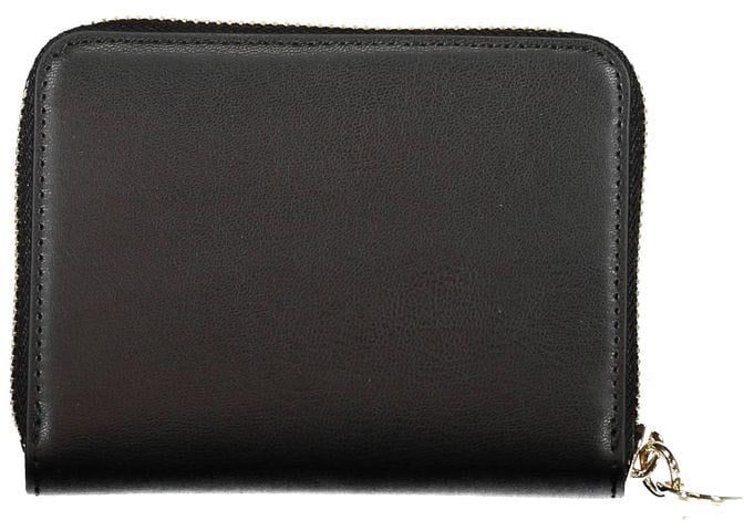 Tommy Hilfiger Tommy Hilfiger Black Polyethylene Women Wallet Zwart
