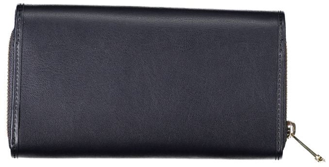 Tommy Hilfiger Tommy Hilfiger Blue Polyurethane Women Wallet Blauw