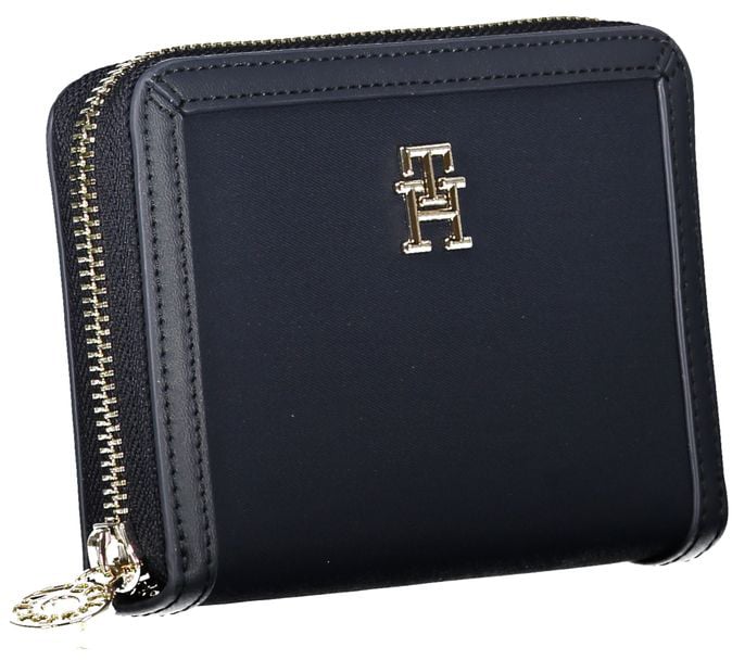Tommy Hilfiger Tommy Hilfiger Blue Polyester Women Wallet Blauw