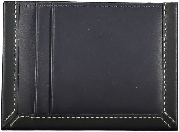 Tommy Hilfiger Tommy Hilfiger Blue Leather Men Wallet Blauw