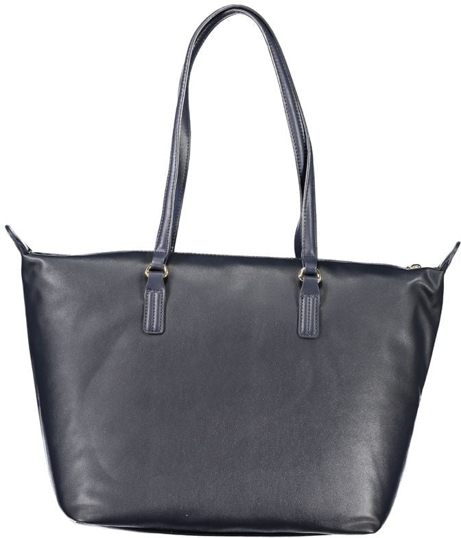 Tommy Hilfiger Blu Polyester Women Handbag Zwart