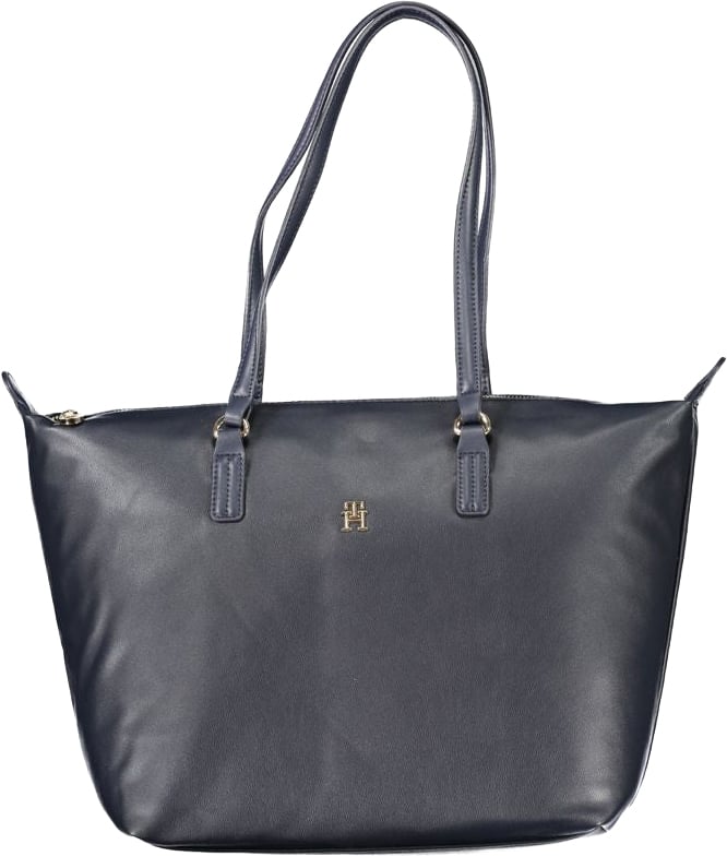 Tommy Hilfiger Blu Polyester Women Handbag Zwart