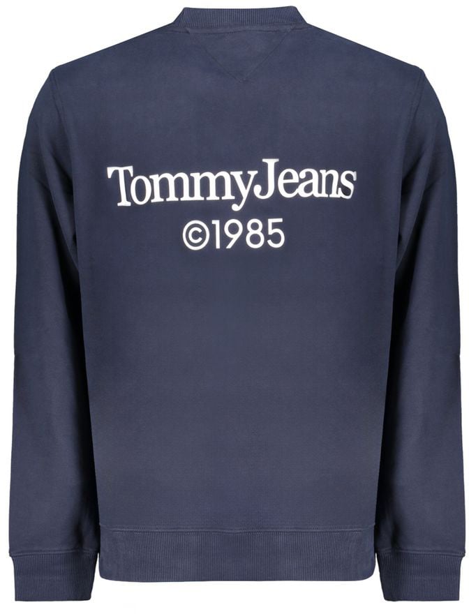 Tommy Hilfiger Tommy Hilfiger Blue Cotton Men Sweatshirt Blauw